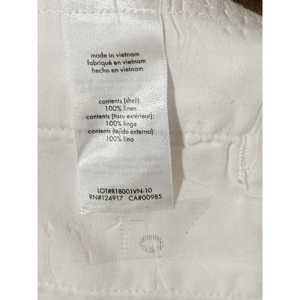 Onia 100% Linen Ivory Men's Pants XXL Chino Style
